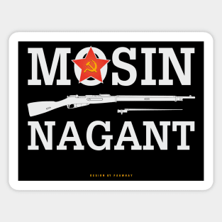 Mosin nagant Russia (on dark) Sticker